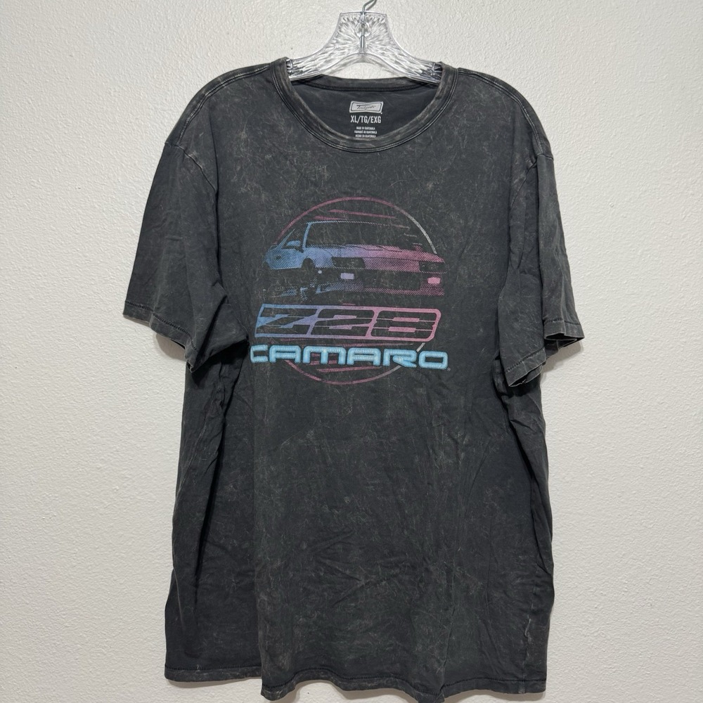 Tailgate American Eagle Z28‎ Camaro Chevrolet Gray Graphic T Shirt Mens Size XL
